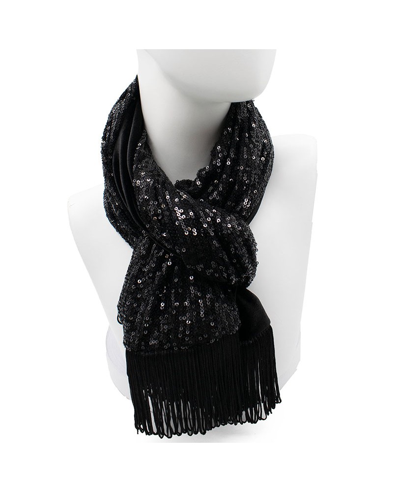 VIND.GR SQN BLACK   Εσαρπα - 2241142001