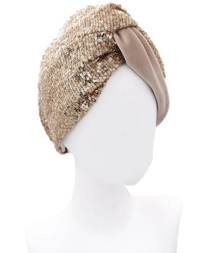 VIND.GR SQN GOLD    Bandana διπλης οψης για τα μαλλια που φοριεται και ως κολιε - 2241244002