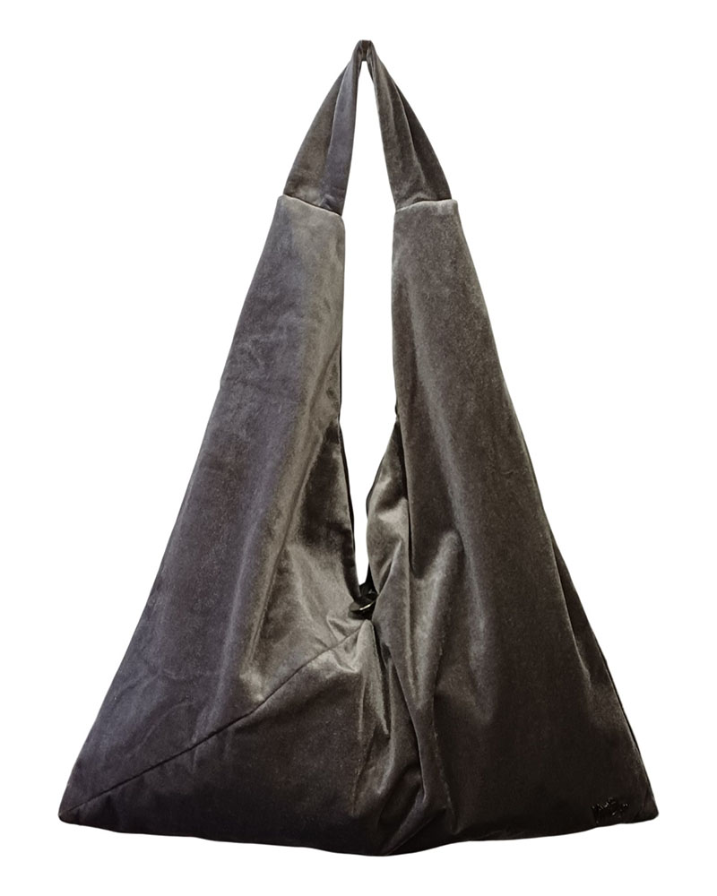 VIND.GR OVRSZD_VLVT_PURO Τσαντα oversized - 2251441022