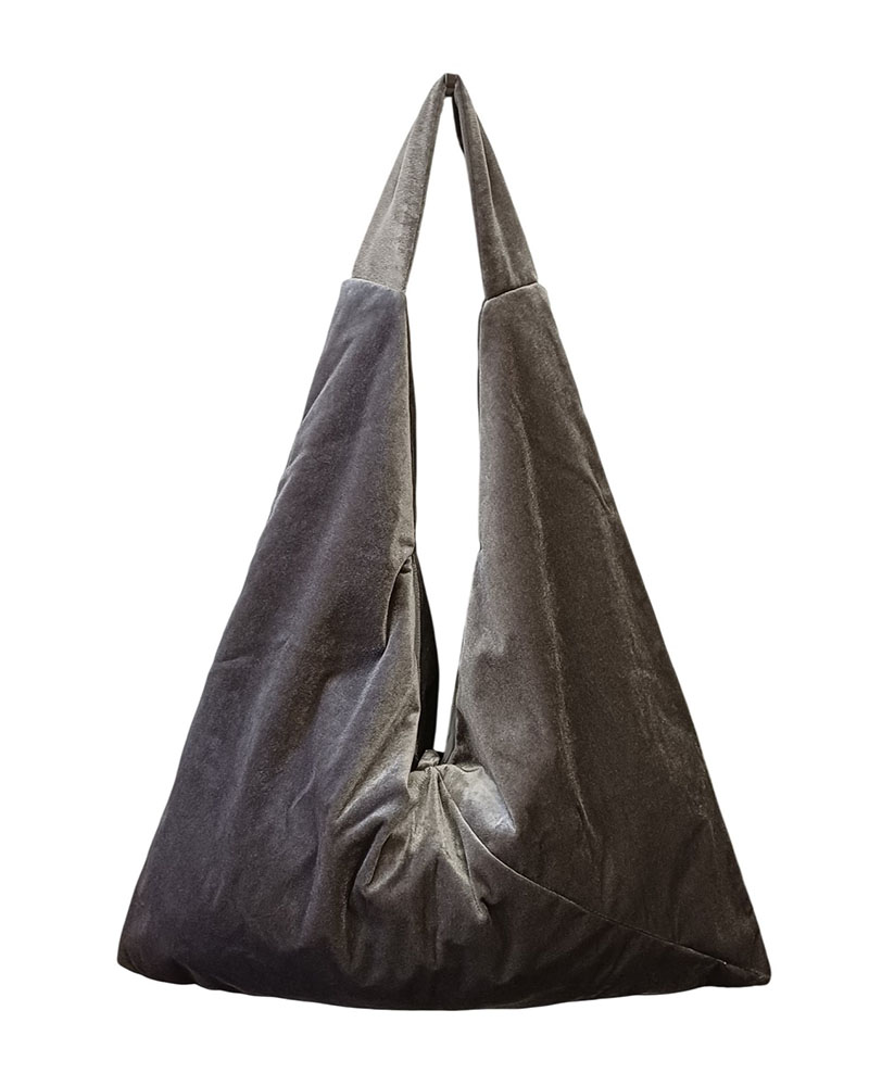 VIND.GR OVRSZD_VLVT_PURO Τσαντα oversized - 2251441022