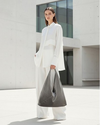 VIND.GR OVRSZD_VLVT_PURO Τσαντα oversized - 2251441022