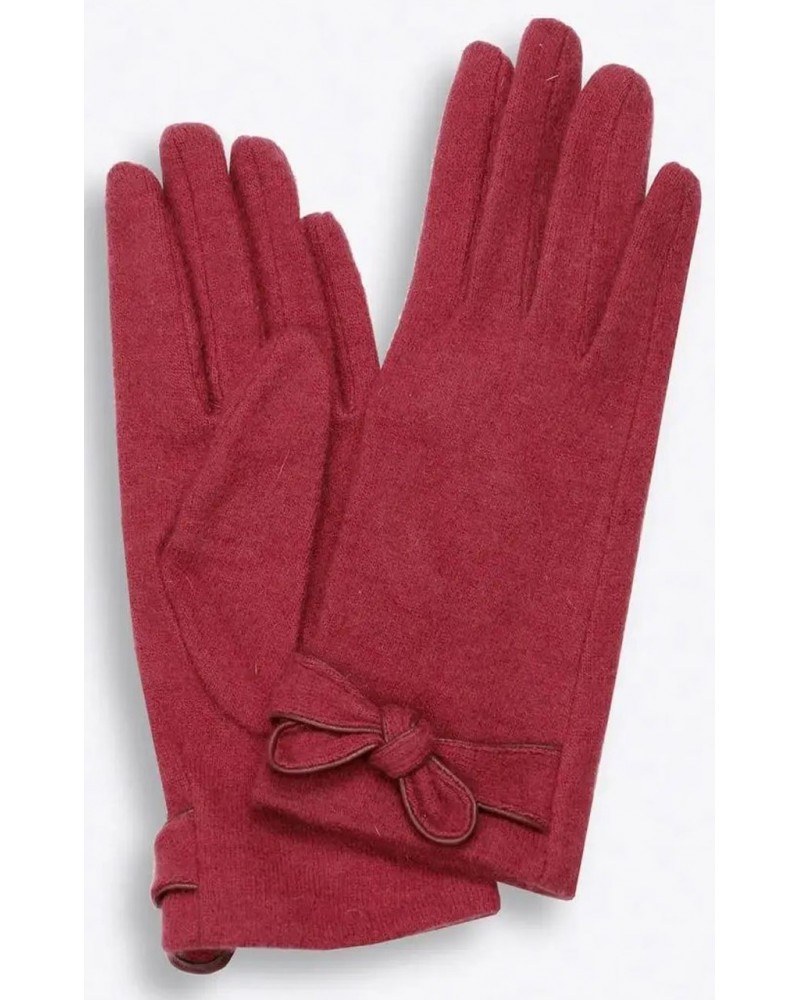 AXEL ACCESSORIES GLOVES WOOL BOW - 1803-0207