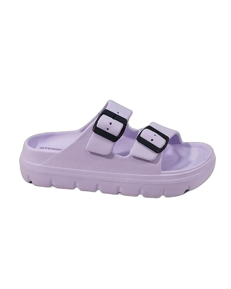 SUPERDRY & CO SDSS26280ALIL SOVA MOQS 1200 SANDAL ΠΑΠΟΥΤΣΙ ΓΥΝΑΙΚΕΙΟ - SDJSHSDSS26280ALIL00