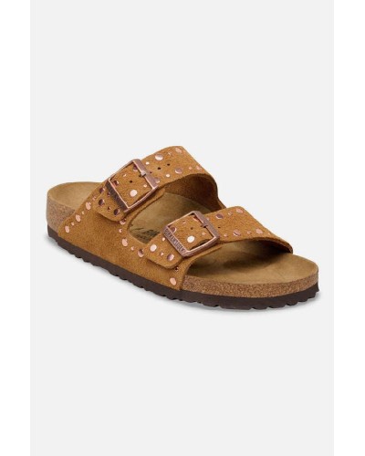 BIRKENSTOCK S26 LEATHER ARIZONA RIVET LEVE MINK 35 - 43 NARROW SEASONAL ΠΑΠΟΥΤΣΙ ΓΥΝΑΙΚΕΙΟ - BK0SH103173100354300