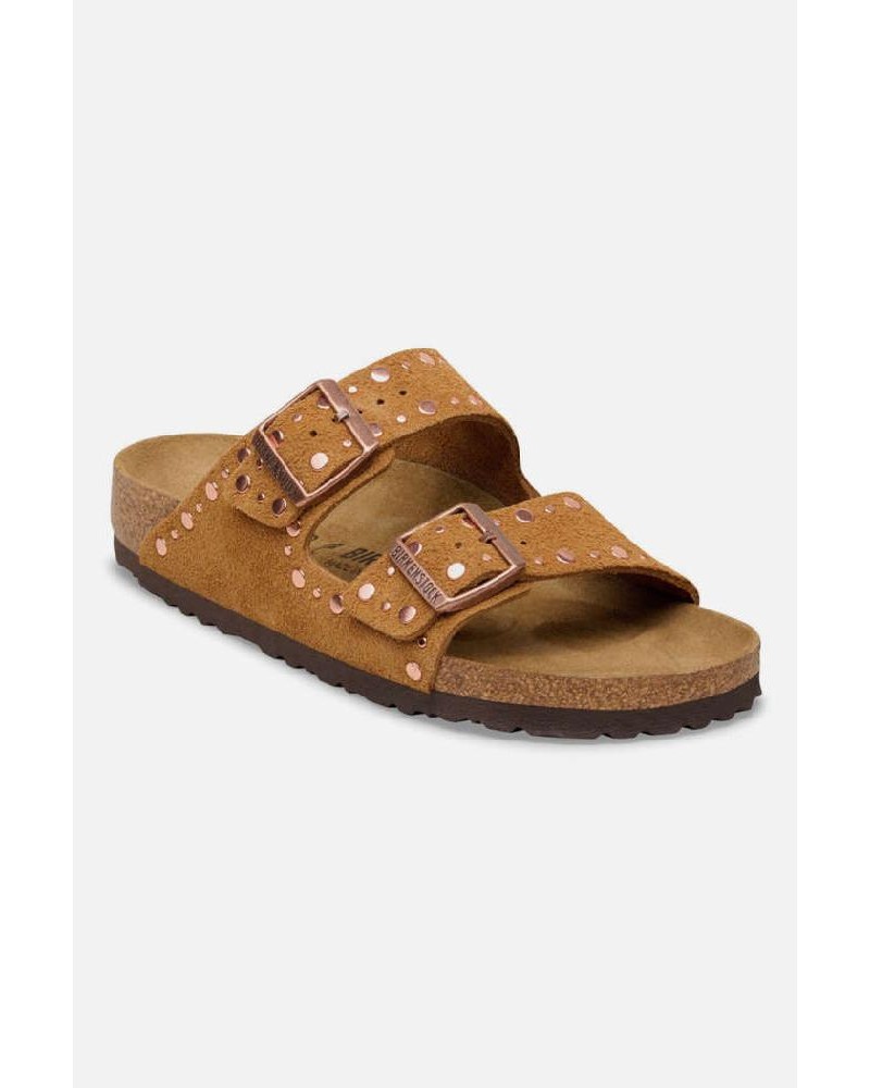 BIRKENSTOCK S26 LEATHER ARIZONA RIVET LEVE MINK 35 - 43 NARROW SEASONAL ΠΑΠΟΥΤΣΙ ΓΥΝΑΙΚΕΙΟ - BK0SH103173100354300