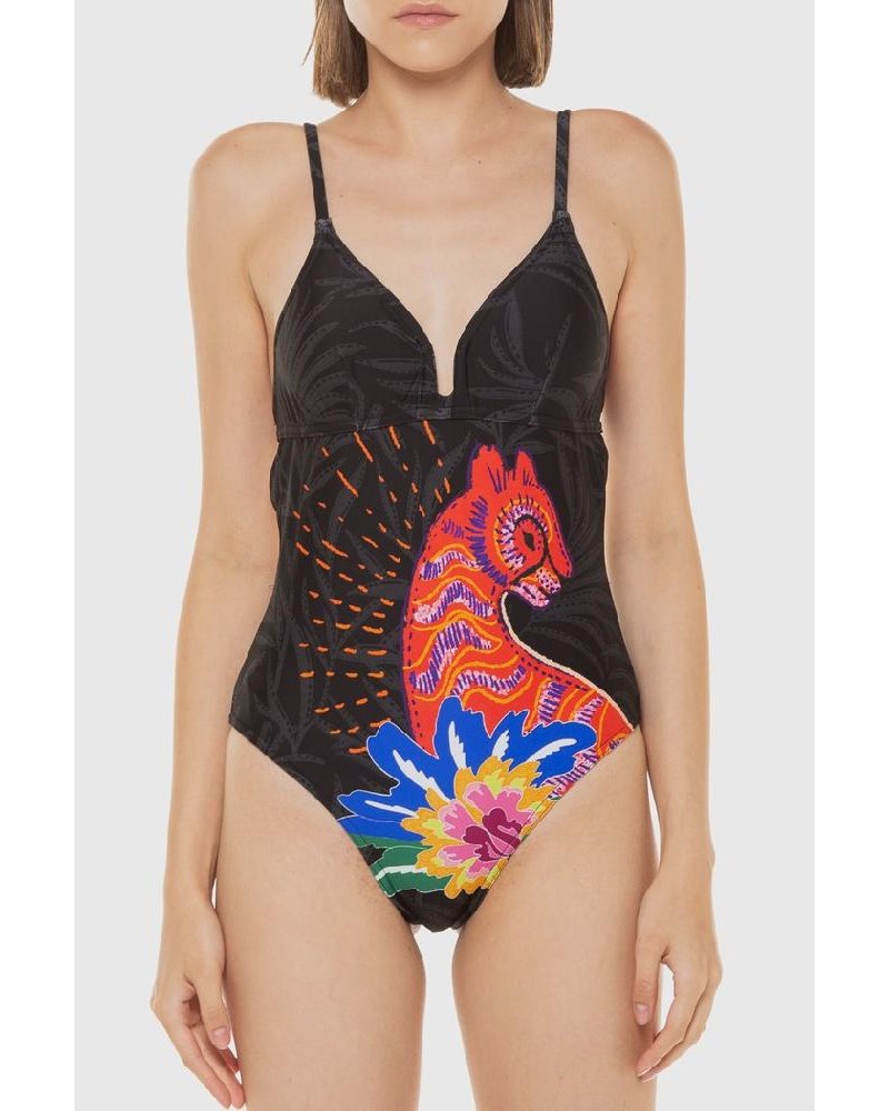 DESIGUAL SWIM_PANTER ΜΑΓΙΟ ΓΥΝΑΙΚΕΙΟ - DS0AP24SWMK010000000