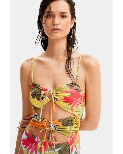 DESIGUAL SWIM_PALMS_ONE PIECE ΜΑΓΙΟ ΓΥΝΑΙΚΕΙΟ - DS0AP24SWMK050000000