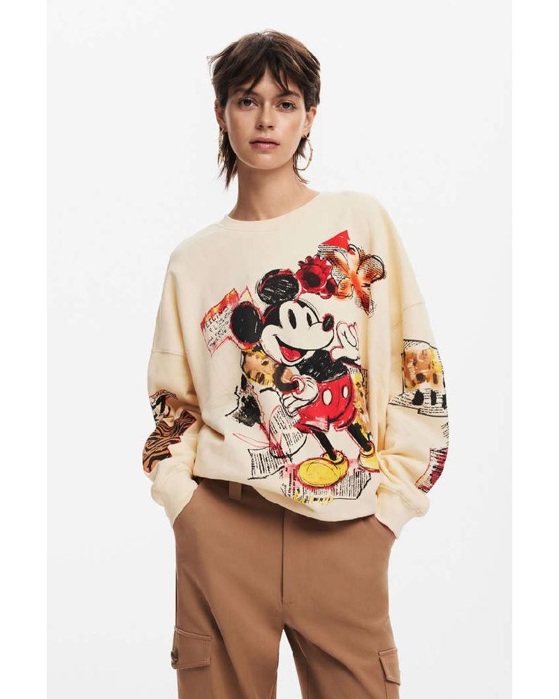 DESIGUAL D2 SW_MICKEYOVERSIZE ΦΟΥΤΕΡ WOMAN - DS0AP24WWSK350000000 DESIGUAL D2 SW_MICKEYOVERSIZE ΦΟΥΤΕΡ WOMAN - DS0AP24WWSK350000000