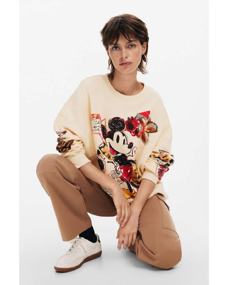DESIGUAL D2 SW_MICKEYOVERSIZE ΦΟΥΤΕΡ WOMAN - DS0AP24WWSK350000000 DESIGUAL D2 SW_MICKEYOVERSIZE ΦΟΥΤΕΡ WOMAN - DS0AP24WWSK350000000