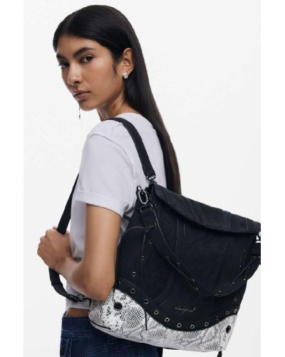 DESIGUAL BACK_SNAKE PATCH JERSEY 2 ΤΣΑΝΤΑ ΓΥΝΑΙΚΕΙΟ - DS0AC25WAKP110000000