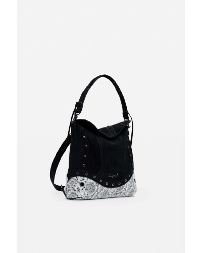 DESIGUAL BACK_SNAKE PATCH JERSEY 2 ΤΣΑΝΤΑ ΓΥΝΑΙΚΕΙΟ - DS0AC25WAKP110000000