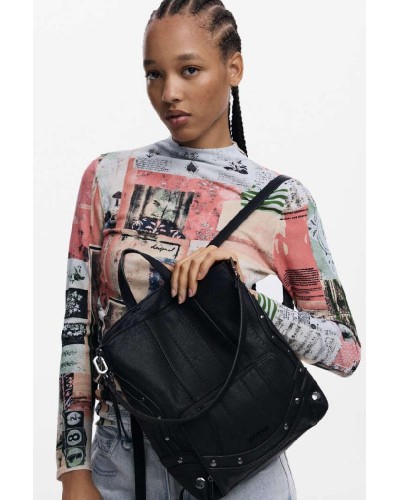 DESIGUAL BACK_EMBRO PATCH PRETORIA ΤΣΑΝΤΑ ΓΥΝΑΙΚΕΙΟ - DS0AC25WAKP240000000