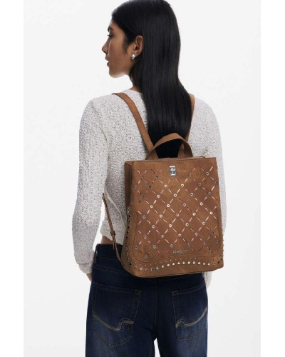 DESIGUAL BACK_YANKEE METAL PATCH S ΤΣΑΝΤΑ ΓΥΝΑΙΚΕΙΟ - DS0AC25WAKP310000000