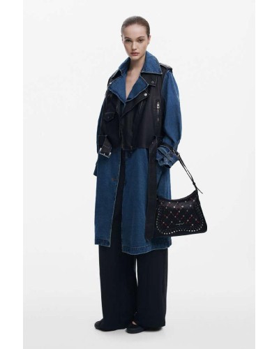 DESIGUAL BAG_YANKEE MANAOS BLACK ΤΣΑΝΤΑ ΓΥΝΑΙΚΕΙΟ - DS0AC25WAXP380000000