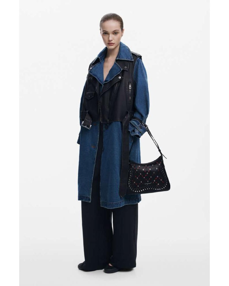 DESIGUAL BAG_YANKEE MANAOS BLACK ΤΣΑΝΤΑ ΓΥΝΑΙΚΕΙΟ - DS0AC25WAXP380000000