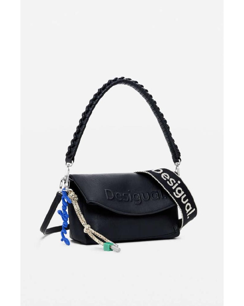 DESIGUAL BAG_HALF LOGO TROKEL  BLA ΤΣΑΝΤΑ ΓΥΝΑΙΚΕΙΟ - DS0AC25WAXPAL0000000