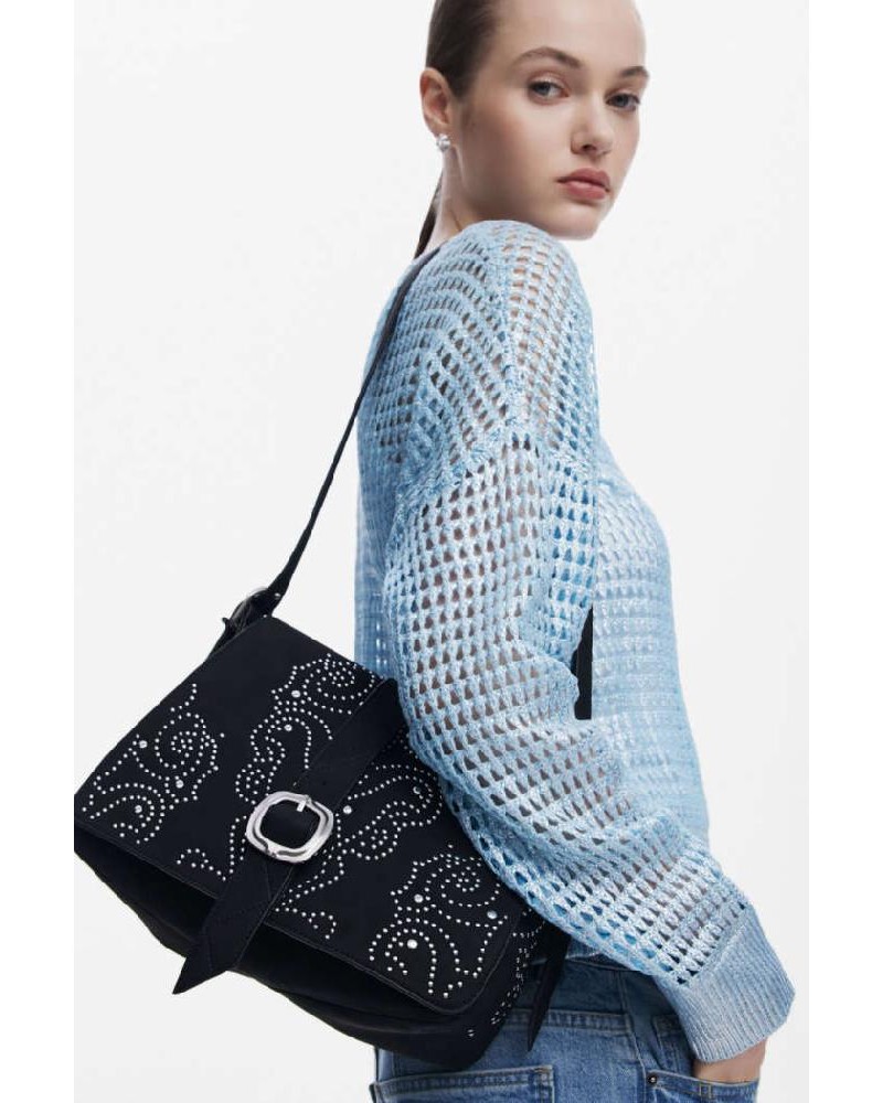 DESIGUAL BAG_POKER FACE POSADAS MI ΤΣΑΝΤΑ ΓΥΝΑΙΚΕΙΟ - DS0AC25WAXPBH0000000