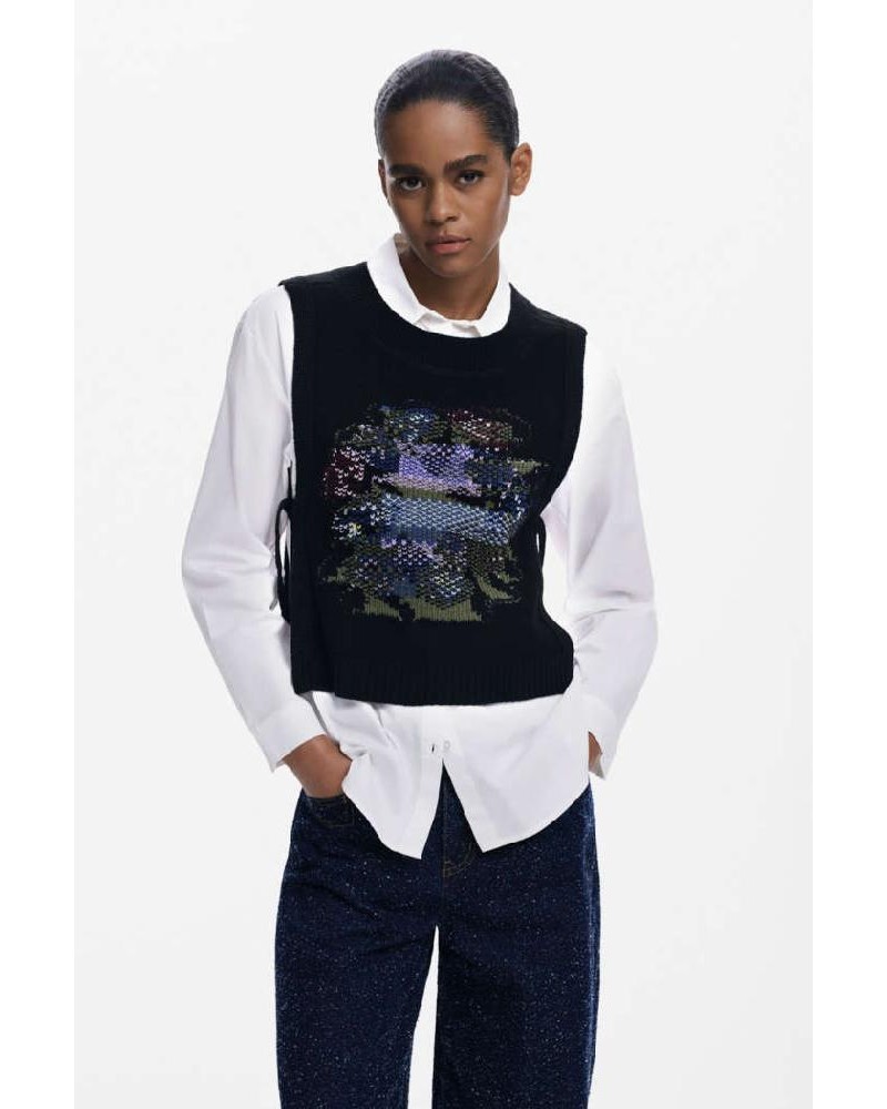 DESIGUAL CAM_CHALECO ΠΟΥΚΑΜΙΣΟ ΓΥΝΑΙΚΕΙΟ - DS0AP25WWCW010000000