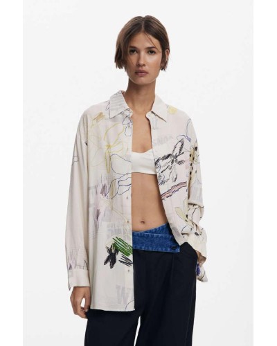 DESIGUAL CAM_NEWSARTY ΠΟΥΚΑΜΙΣΟ ΓΥΝΑΙΚΕΙΟ - DS0AP25WWCW140000000