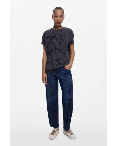 DESIGUAL DENIM_SAMURAI ΠΑΝΤΕΛΟΝΙ ΓΥΝΑΙΚΕΙΟ - DS0AP25WWDD030000000