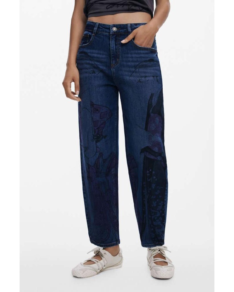 DESIGUAL DENIM_SAMURAI ΠΑΝΤΕΛΟΝΙ ΓΥΝΑΙΚΕΙΟ - DS0AP25WWDD030000000