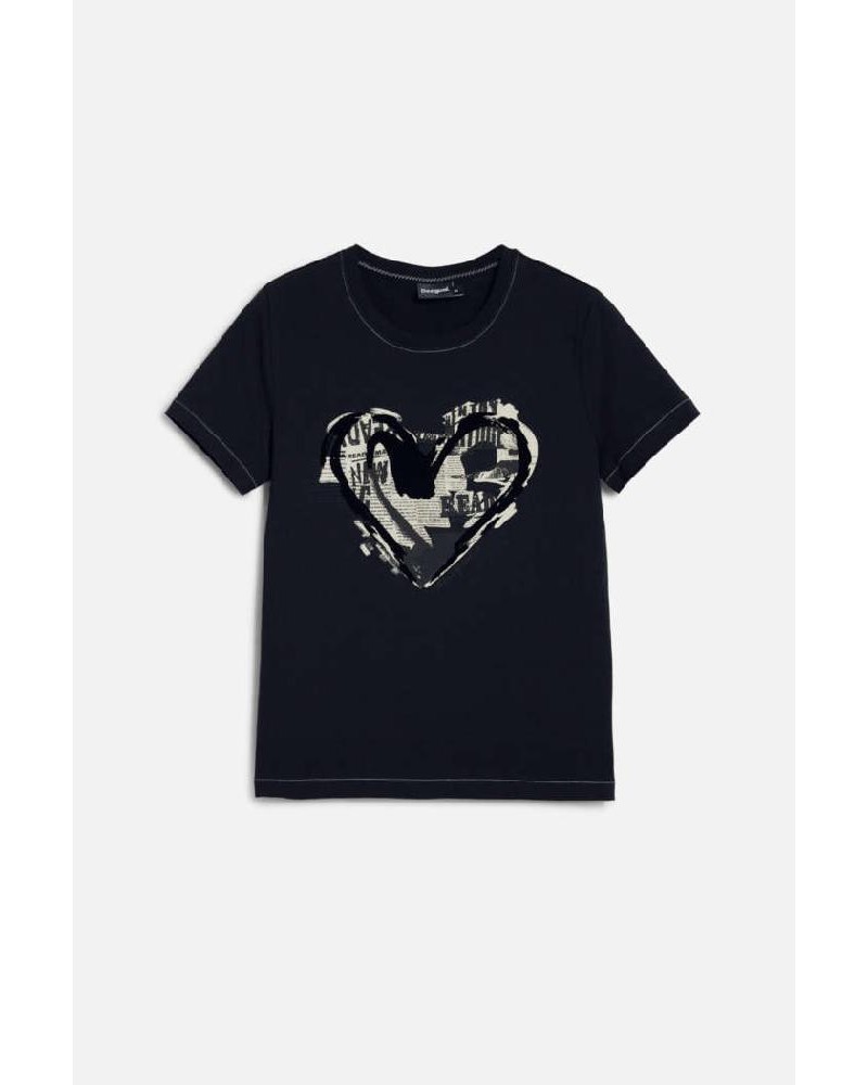 DESIGUAL TS_LETTER CORE ΜΠΛΟΥΖΑ ΓΥΝΑΙΚΕΙΟ - DS0AP25WWTK040000000