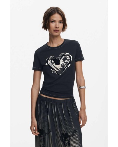 DESIGUAL TS_LETTER CORE ΜΠΛΟΥΖΑ ΓΥΝΑΙΚΕΙΟ - DS0AP25WWTK040000000