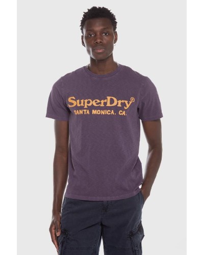 SUPERDRY D2 OVIN VENUE CLASSIC LOGO T SHIRT ΜΠΛΟΥΖΑ ΑΝΔΡΙΚΟ - SD0APM1011893A000000