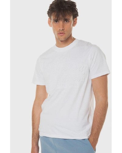 SUPERDRY D2 OVIN EMBOSSED VL T SHIRT ΜΠΛΟΥΖΑ ΑΝΔΡΙΚΟ - SD0APM1011908A000000