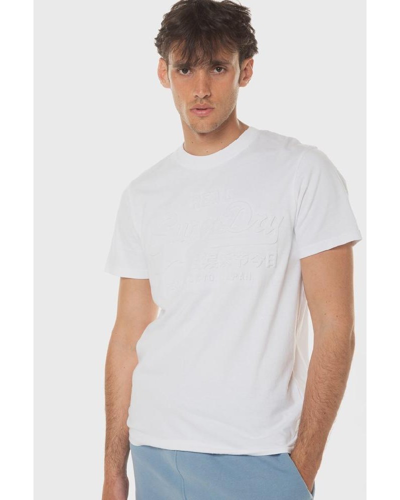 SUPERDRY D2 OVIN EMBOSSED VL T SHIRT ΜΠΛΟΥΖΑ ΑΝΔΡΙΚΟ - SD0APM1011908A000000