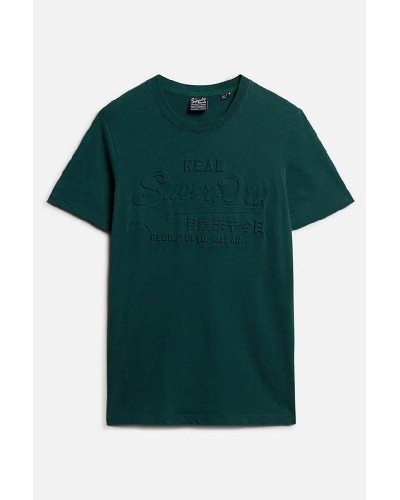 SUPERDRY D2 OVIN EMBOSSED VL T SHIRT ΜΠΛΟΥΖΑ ΑΝΔΡΙΚΟ - SD0APM1011908A000000