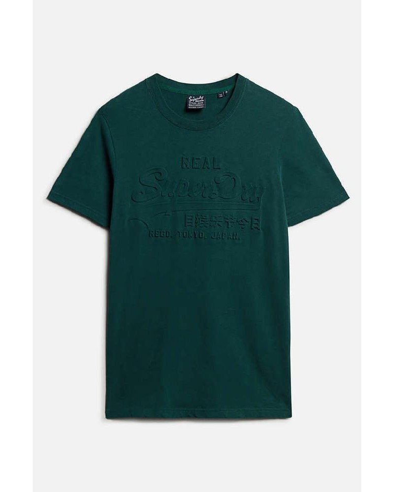 SUPERDRY D2 OVIN EMBOSSED VL T SHIRT ΜΠΛΟΥΖΑ ΑΝΔΡΙΚΟ - SD0APM1011908A000000