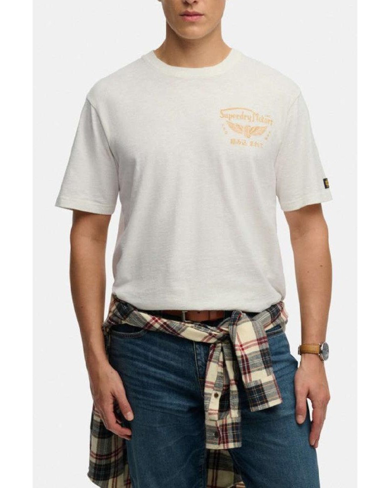 SUPERDRY & CO D3 OVIN HERITAGE BIKER LOOSE TEE ΜΠΛΟΥΖΑ ΑΝΔΡΙΚΟ - SD0APM1012350A000000