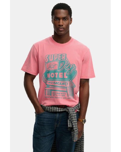 SUPERDRY & CO D4 OVIN ROADSIDE TRADE LOOSE TEE ΜΠΛΟΥΖΑ ΑΝΔΡΙΚΟ - SD0APM1012360A000000