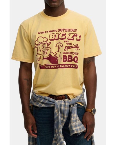 SUPERDRY & CO D4 OVIN ROADSIDE TRADE LOOSE TEE ΜΠΛΟΥΖΑ ΑΝΔΡΙΚΟ - SD0APM1012360A000000