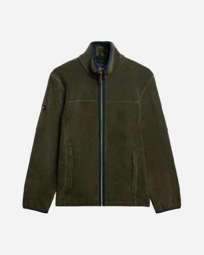 SUPERDRY & CO D3 OVIN ESTATE FULL ZIP FLEECE ΦΟΥΤΕΡ ΑΝΔΡΙΚΟ - SD0APM2014154A000000