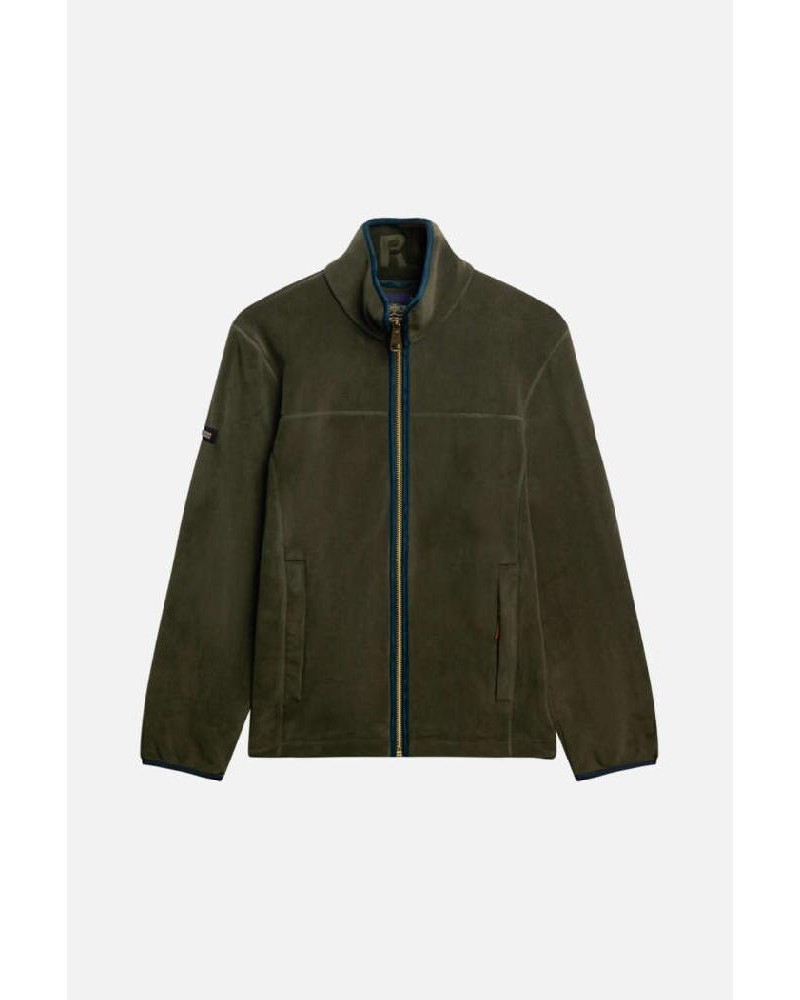 SUPERDRY & CO D3 OVIN ESTATE FULL ZIP FLEECE ΦΟΥΤΕΡ ΑΝΔΡΙΚΟ - SD0APM2014154A000000