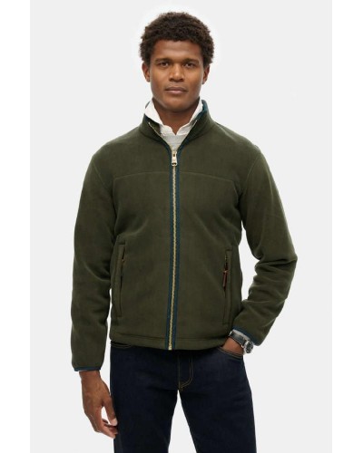 SUPERDRY & CO D3 OVIN ESTATE FULL ZIP FLEECE ΦΟΥΤΕΡ ΑΝΔΡΙΚΟ - SD0APM2014154A000000