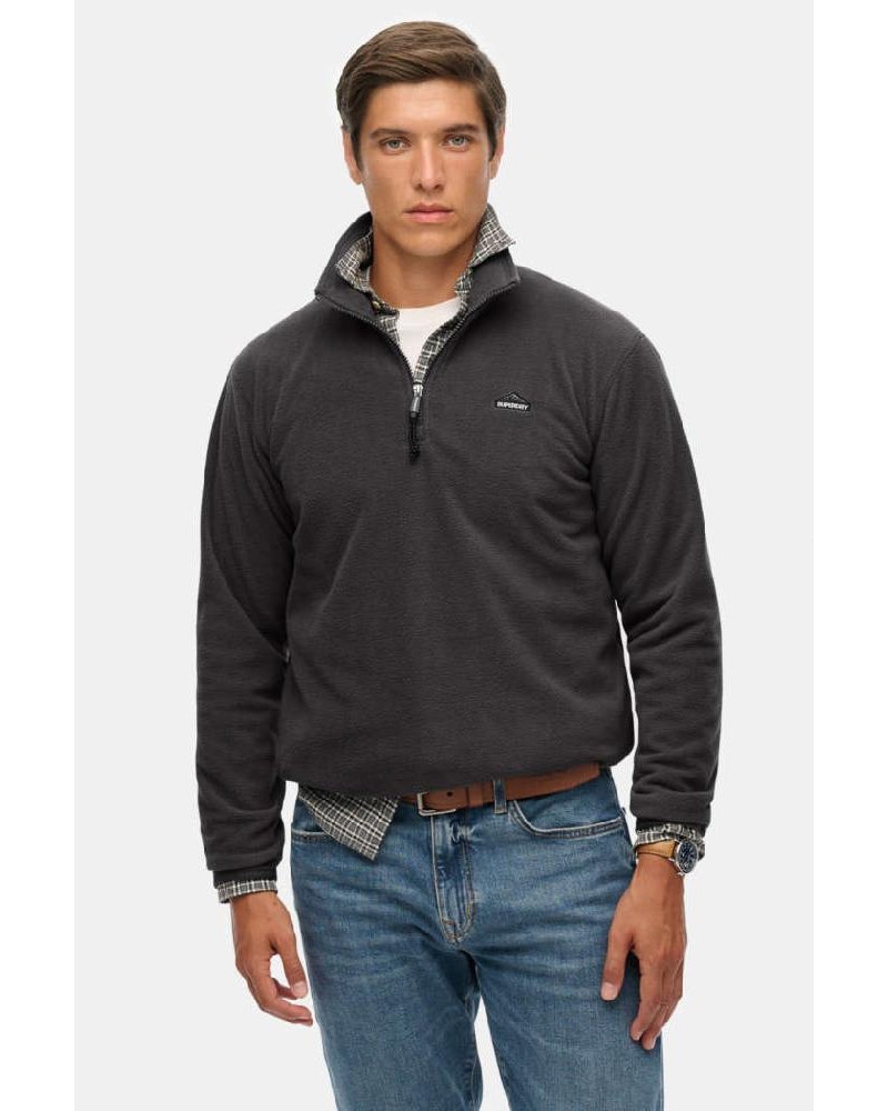 SUPERDRY & CO D1 OVIN POLAR FLEECE HALF ZIP ΦΟΥΤΕΡ ΑΝΔΡΙΚΟ - SD0APM2014194A000000