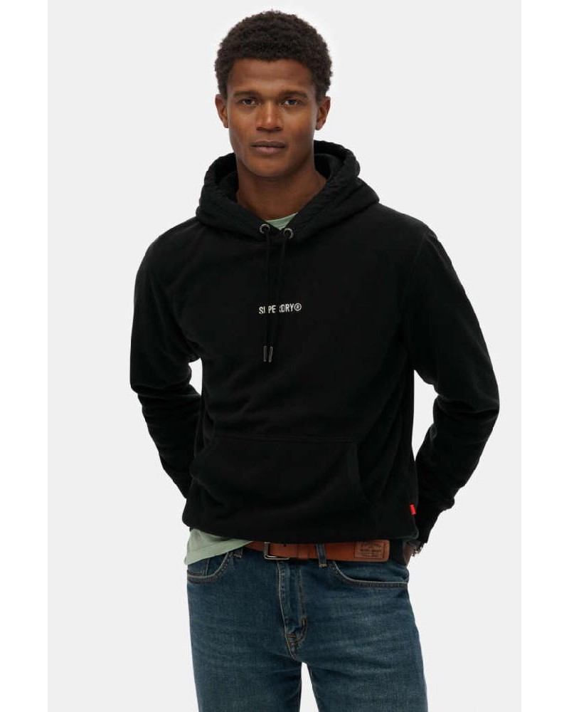 SUPERDRY & CO D1 OVIN MICRO LOGO FLEECE HOOD ΦΟΥΤΕΡ ΑΝΔΡΙΚΟ - SD0APM2014259A000000