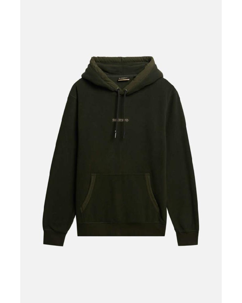 SUPERDRY & CO D1 OVIN MICRO LOGO FLEECE HOOD ΦΟΥΤΕΡ ΑΝΔΡΙΚΟ - SD0APM2014259A000000