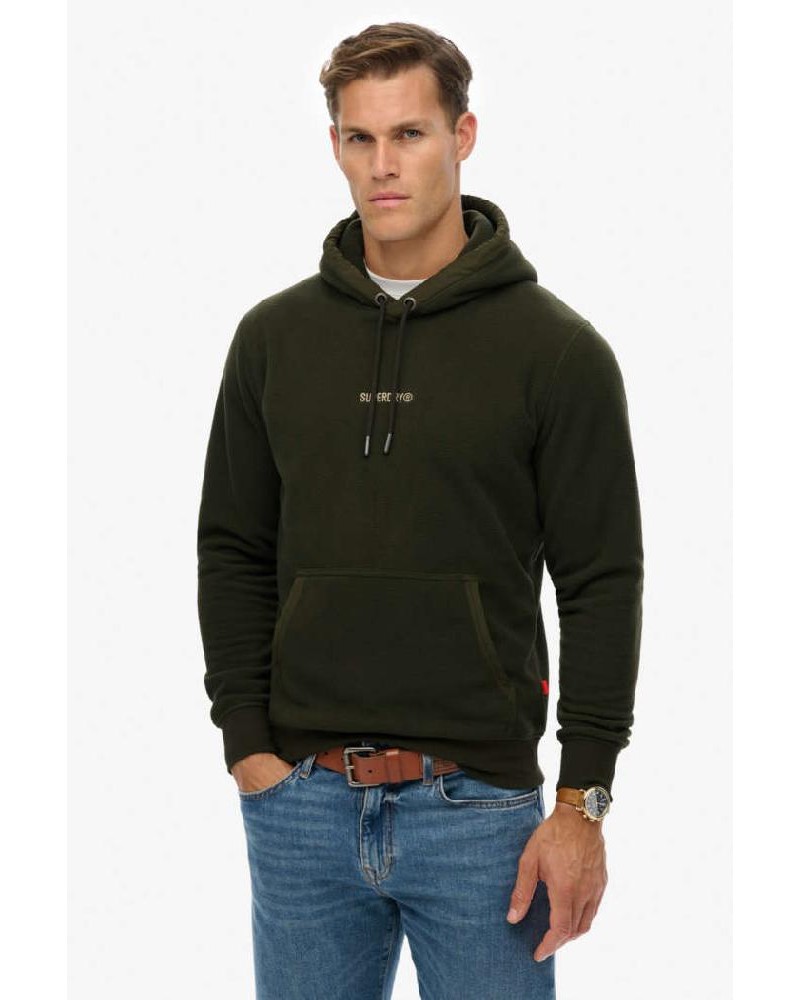 SUPERDRY & CO D1 OVIN MICRO LOGO FLEECE HOOD ΦΟΥΤΕΡ ΑΝΔΡΙΚΟ - SD0APM2014259A000000