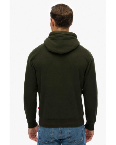 SUPERDRY & CO D1 OVIN MICRO LOGO FLEECE HOOD ΦΟΥΤΕΡ ΑΝΔΡΙΚΟ - SD0APM2014259A000000