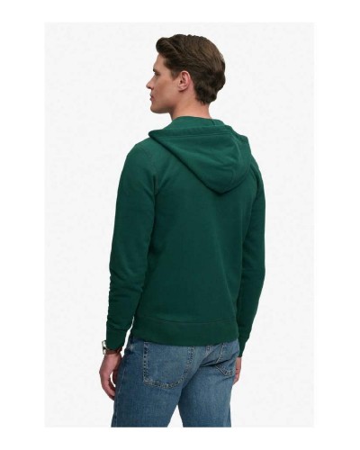 SUPERDRY & CO D1 OVIN ESSENTIAL SDCO LOGO ZIPHOOD ΦΟΥΤΕΡ ΑΝΔΡΙΚΟ - SD0APM2014703A000000