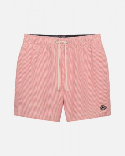 SUPERDRY & CO D4 STUD SEER SUCKER 15 SWIM SHORT ΜΑΓΙΟ ΑΝΔΡΙΚΟ - SD0APM3010261A000000