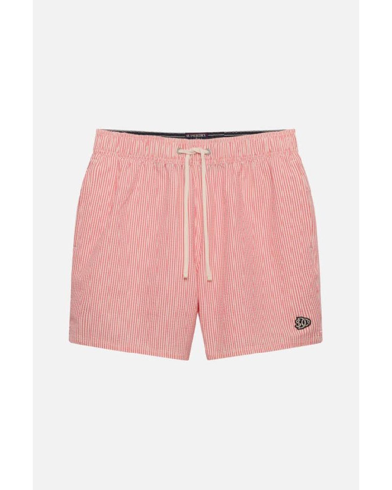 SUPERDRY & CO D4 STUD SEER SUCKER 15 SWIM SHORT ΜΑΓΙΟ ΑΝΔΡΙΚΟ - SD0APM3010261A000000