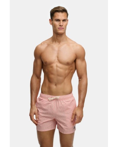SUPERDRY & CO D4 STUD SEER SUCKER 15 SWIM SHORT ΜΑΓΙΟ ΑΝΔΡΙΚΟ - SD0APM3010261A000000