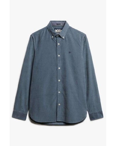 SUPERDRY & CO D0 STUD CLASSIC NEEDLE CORD SHIRT ΠΟΥΚΑΜΙΣΟ ΑΝΔΡΙΚΟ - SD0APM4011044A000000