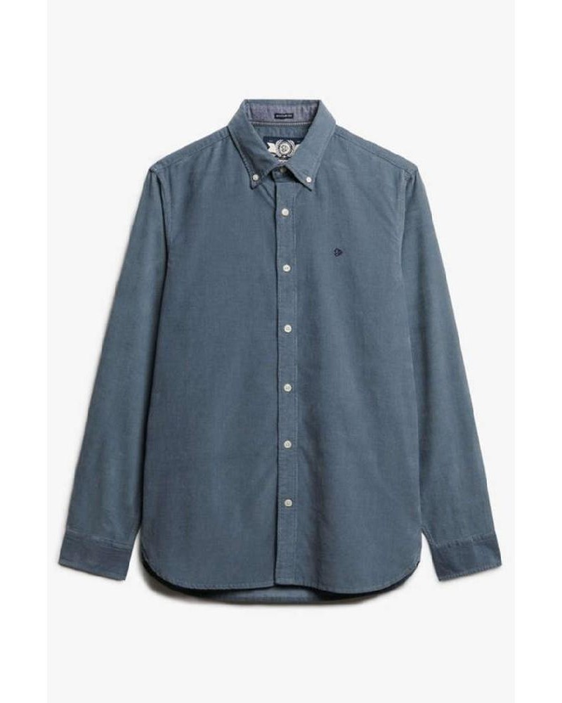 SUPERDRY & CO D0 STUD CLASSIC NEEDLE CORD SHIRT ΠΟΥΚΑΜΙΣΟ ΑΝΔΡΙΚΟ - SD0APM4011044A000000