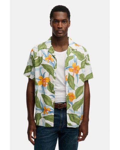 SUPERDRY & CO D1 OVIN HAWAIIAN PRINT S/S SHIRT ΠΟΥΚΑΜΙΣΟ ΑΝΔΡΙΚΟ - SD0APM4011128A000000
